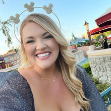 Load image into Gallery viewer, Pearl Mouse Halo Topper