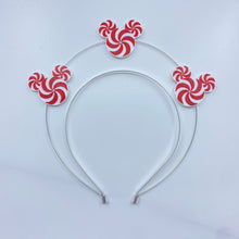 Load image into Gallery viewer, Peppermint Mice Halo Topper