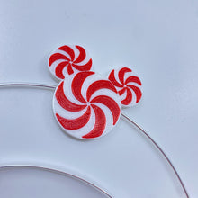 Load image into Gallery viewer, Peppermint Mice Halo Topper