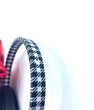 Load image into Gallery viewer, "Standard" Christmas Check Open Hoops