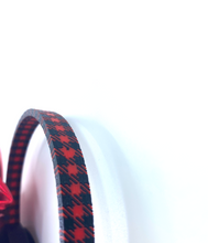 Load image into Gallery viewer, "Standard" Christmas Check Open Hoops