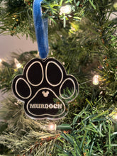 Load image into Gallery viewer, Custom Paw Print Ornament