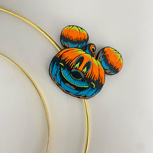 Load image into Gallery viewer, Neon Pumpkin Halo Topper