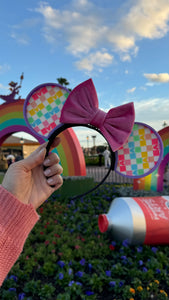 "Just Ears" Rainbow Mouse Check