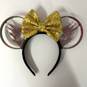 "Standard"  Color Changing Cranberry + Pine Ears- You Pick Design!