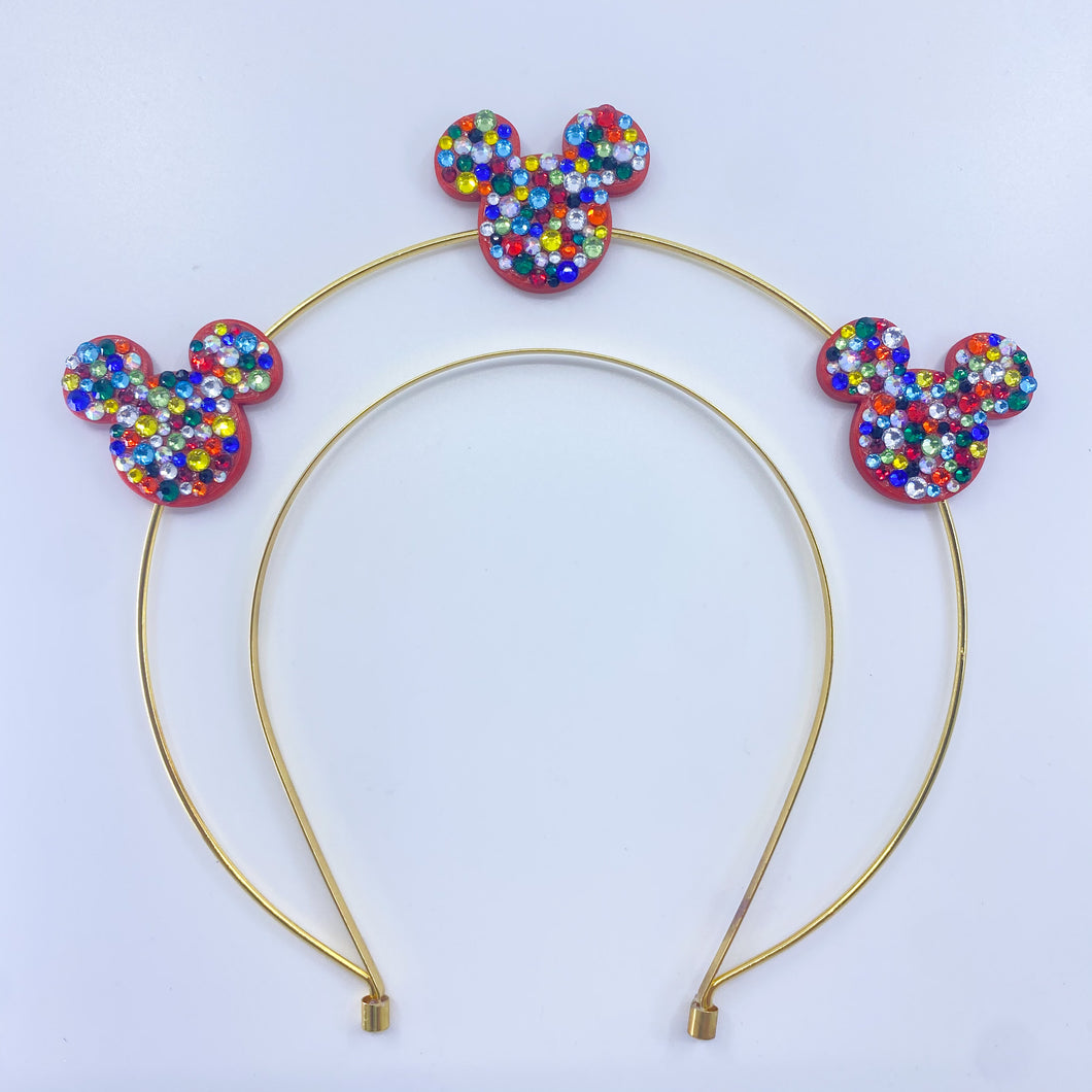Rainbow Bright Mouse Halo Topper