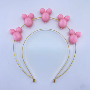 Baby Pink Balloon Halo Topper