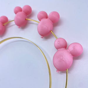 Baby Pink Balloon Halo Topper